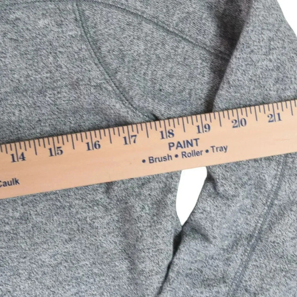 Soft Surroundings Grey Pullover Sweater Cut-out Size Small Minimalist Coastal - Picture 7 of 8